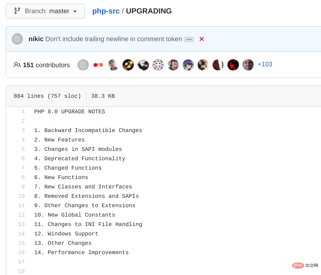 PHP 8 来了！ PHP团队发布了首个测试版本 Alpha1