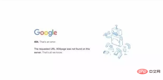 各种知名网站的404页面，看看谁更有创意？
