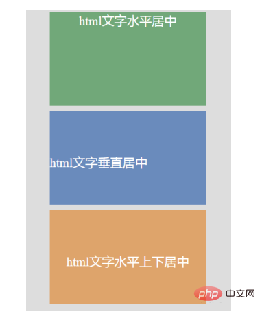 html怎样使文字居中