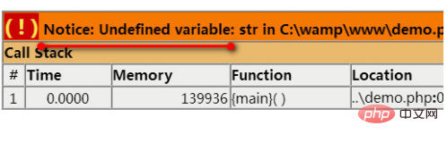 php怎么关闭notice级别的错误提示？