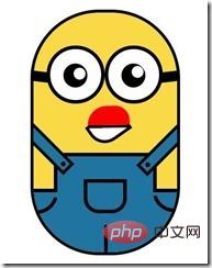 css3如何画出小黄人并实现动画效果？（代码示例）