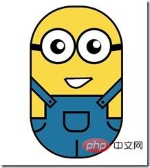 css3如何画出小黄人并实现动画效果？（代码示例）