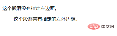 css怎么设置左边距