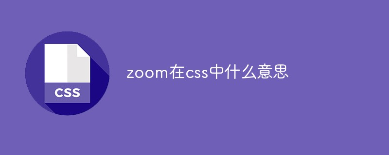 2021062104262711101300 zoom在css中什么意思