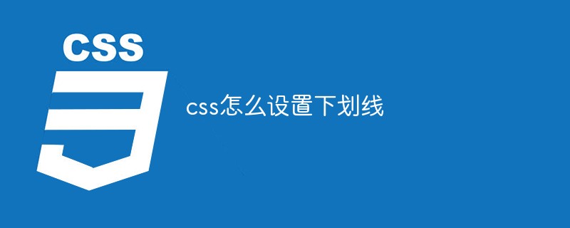 2021062104291612882890 css怎么设置下划线