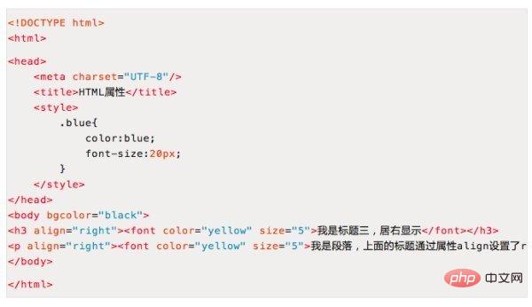 html如何改变字体颜色
