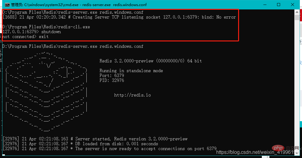redis安装新手教程（win10）