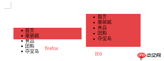 html导航条制作的图文代码分享