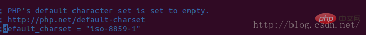 linux php.ini 中文乱码的解决办法