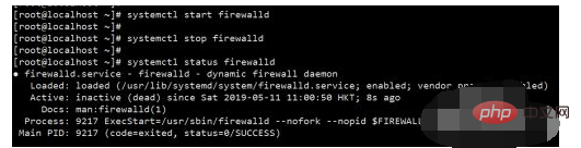 linux查看防火墙是否开启
