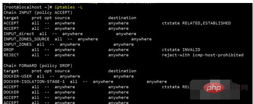 linux查看防火墙是否开启