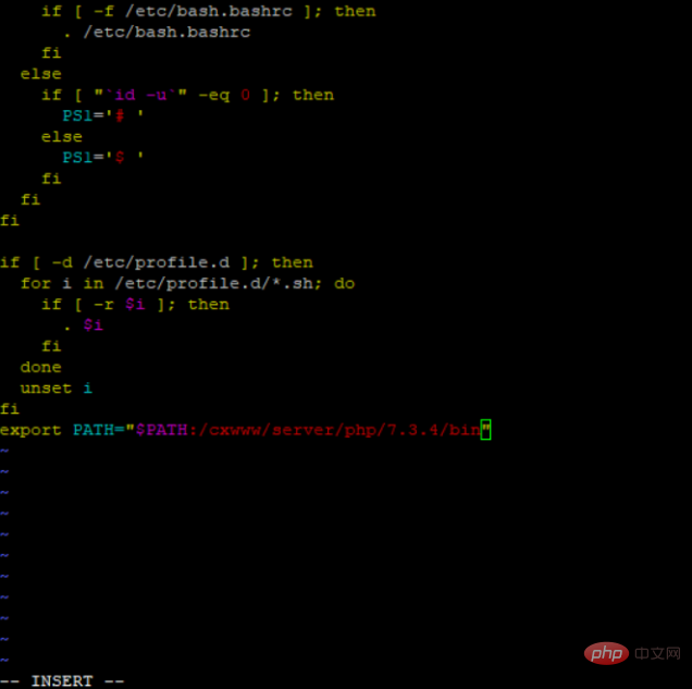 linux如何修改php环境变量？