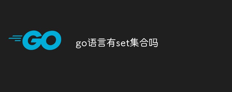 go语言有set集合吗