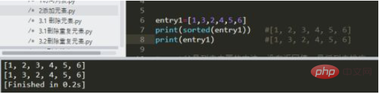Python怎么排序列表