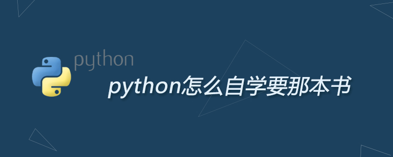 python怎么自学要那本书