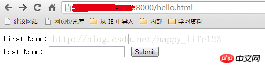 使用CGI模块建立简单web页面教程实例