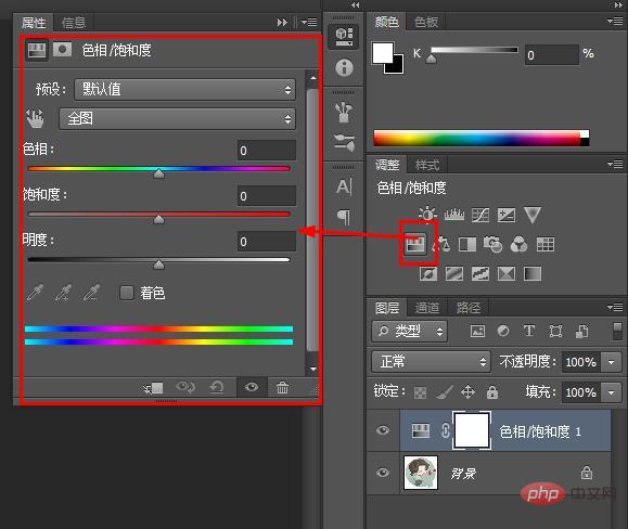 ps色相饱和度的快捷键是什么