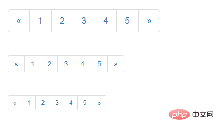 详细了解Bootstrap中的分页组件