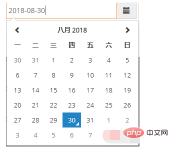 bootstrap有没有日历控件