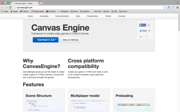 2021071307450317241010 best HTML5 and javascript game engine libraries - canvas-engine