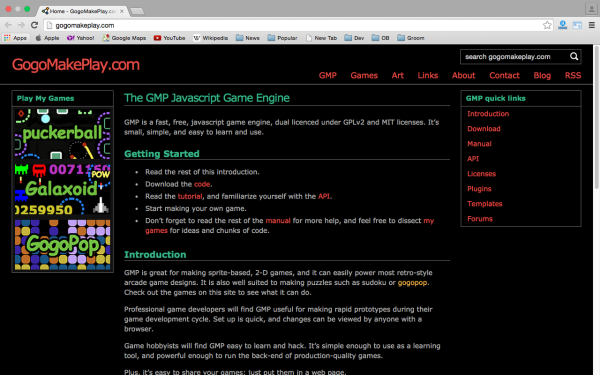 2021071307450816599095 best HTML5 and javascript game engine libraries gomakeplay