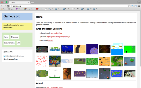 2021071307451216311538 best HTML5 and javascript game engine libraries - gamejs