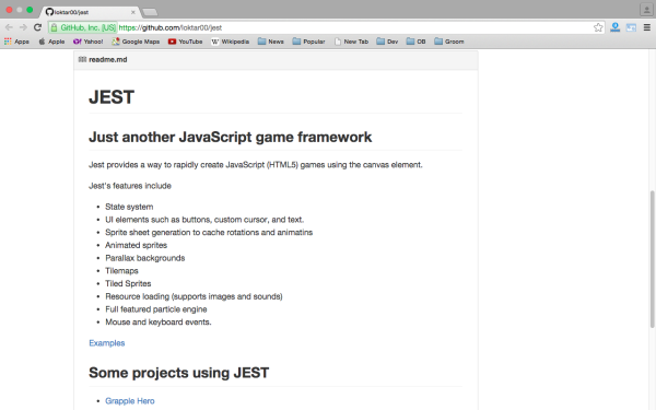 20210713074515105365310 best HTML5 and javascript game engine libraries - jest
