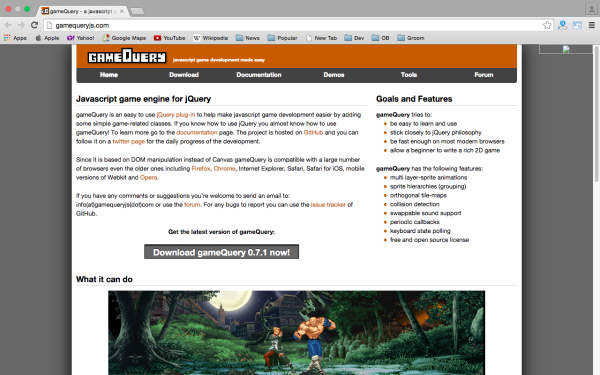 20210713074530153099422 best HTML5 and javascript game engine libraries - gamequeryjs