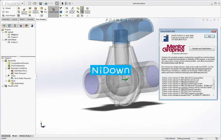 Mentor Graphics FloEFD 2019