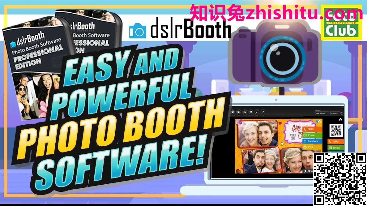 dslrBooth Photo Booth Software Pro v6.42.1027.1 全自动图像美化处理软件