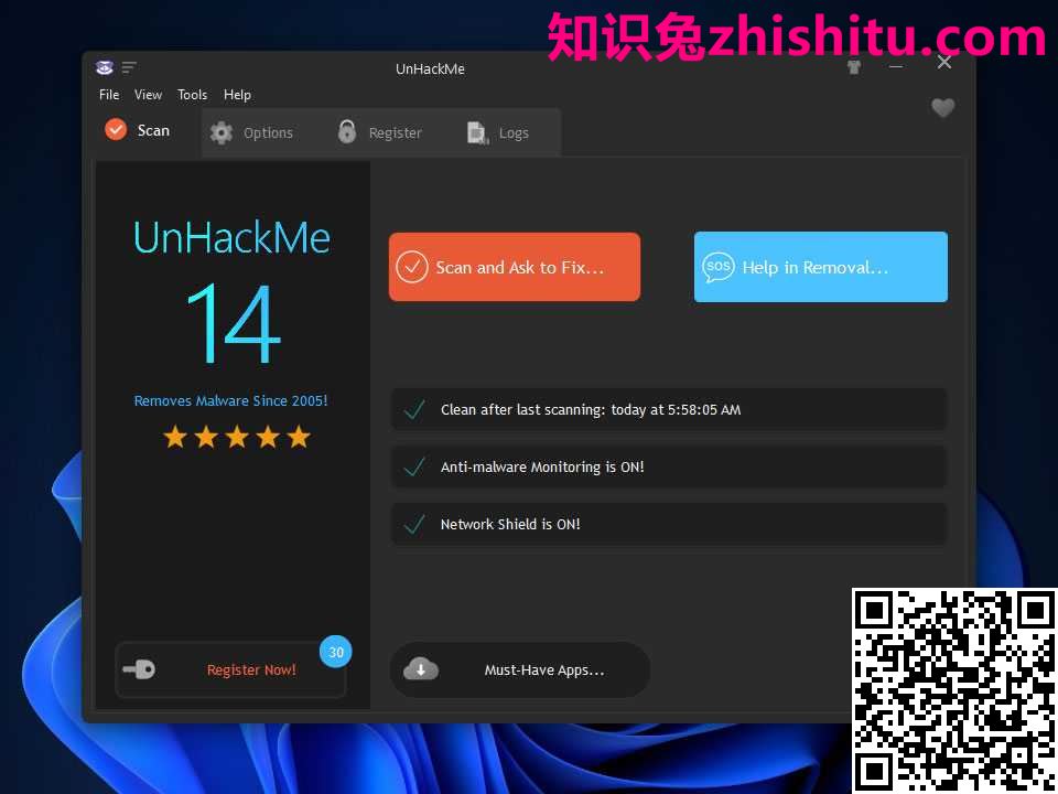 UnHackMe v14.10.2022.0831 木马查杀与防病毒软件