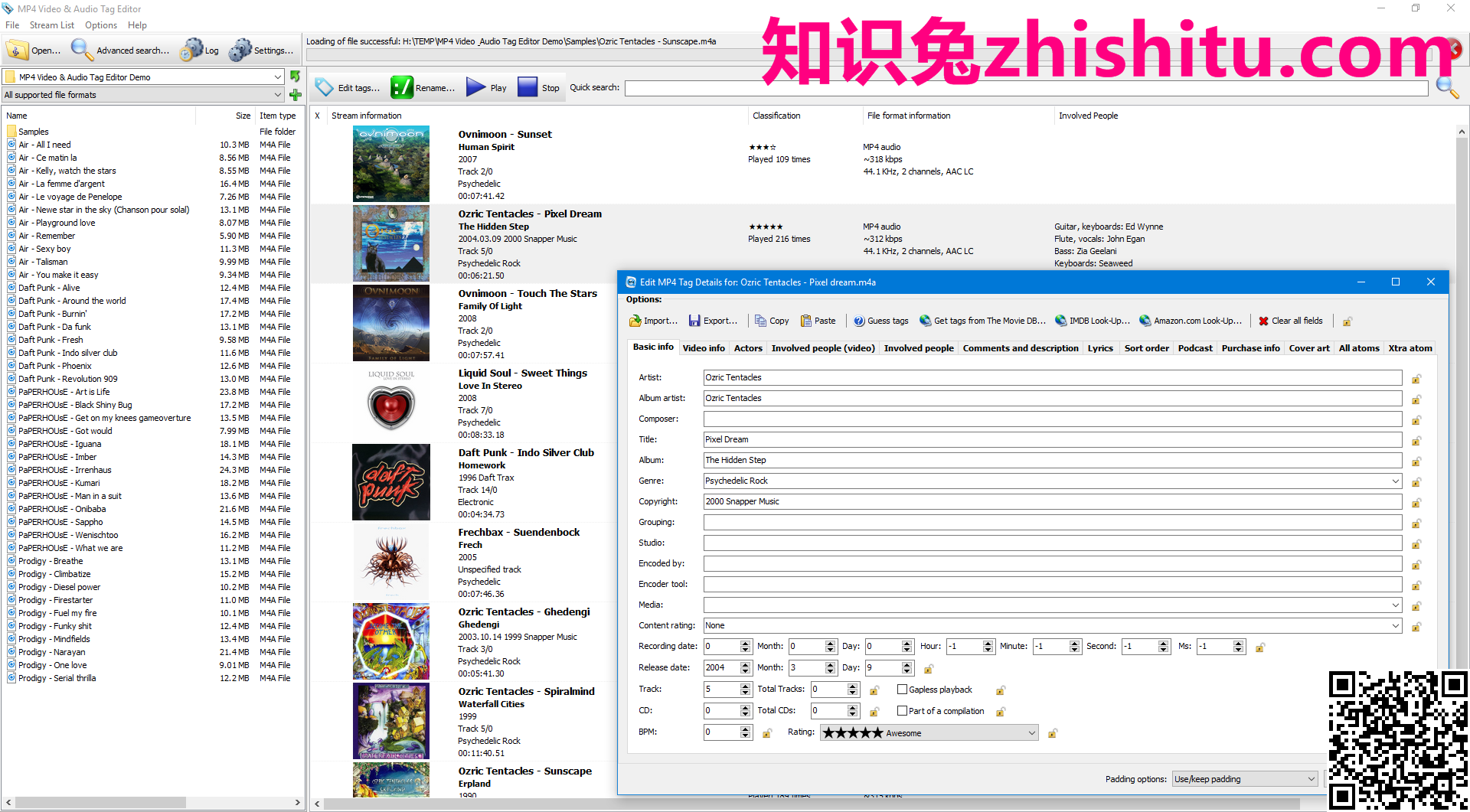 3delite MP4 Video and Audio Tag Editor v1.0.194.285 音视频标签编辑器
