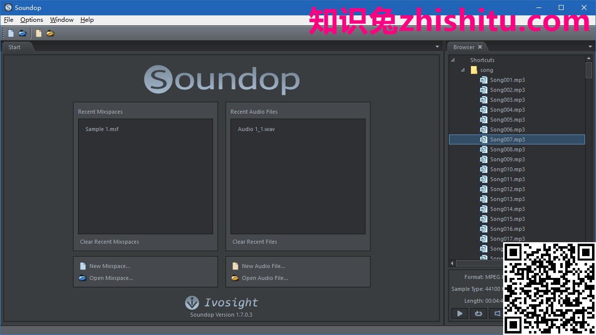 Soundop Audio Editor v1.8.14.21音频编辑处理软件