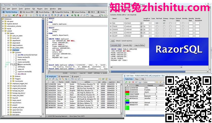 Richardson Software RazorSQL v10.0.9 数据库开发与管理工具