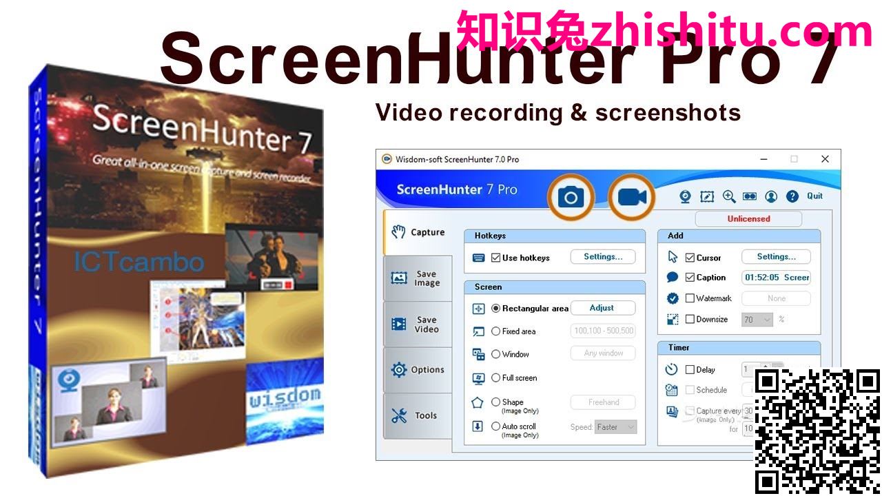 ScreenHunter Pro v7.0.1439 屏幕捕获和屏幕录像机