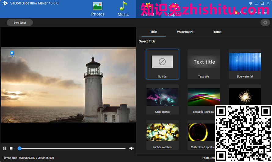 GiliSoft SlideShow Maker v13.0 强大的照片到视频转换器