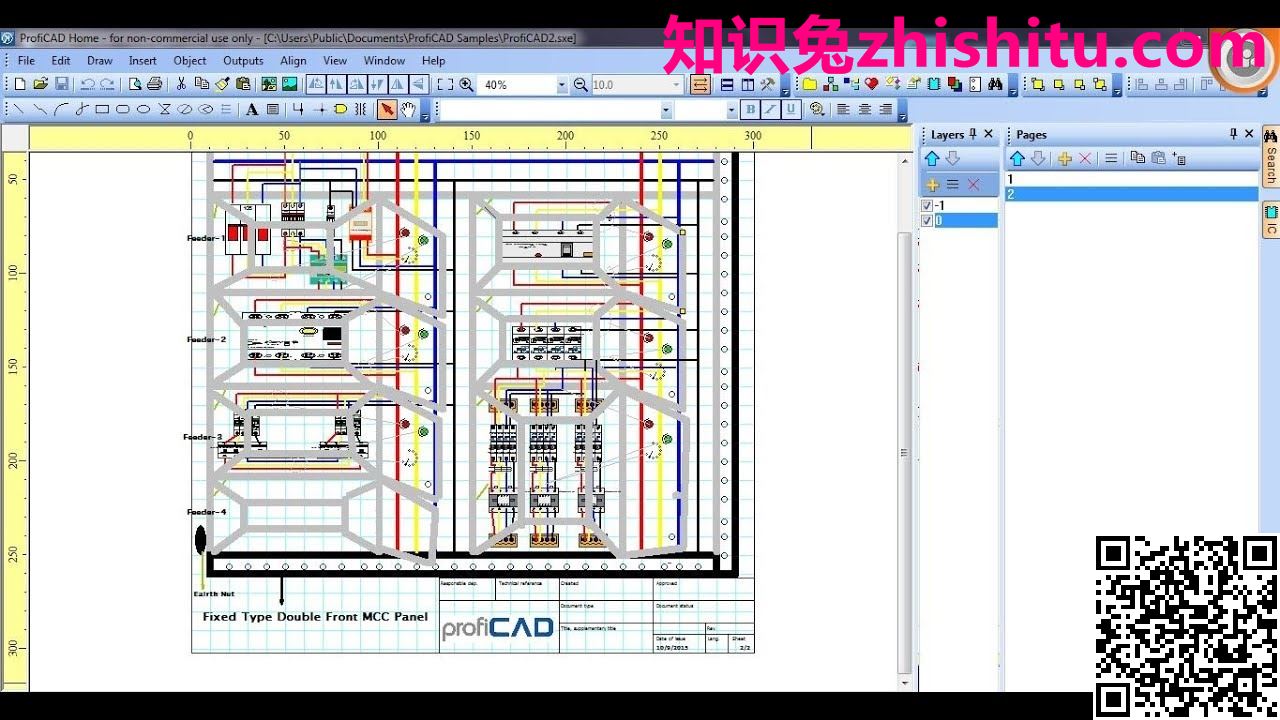 ProfiCAD v12.1 绘制电路图软件