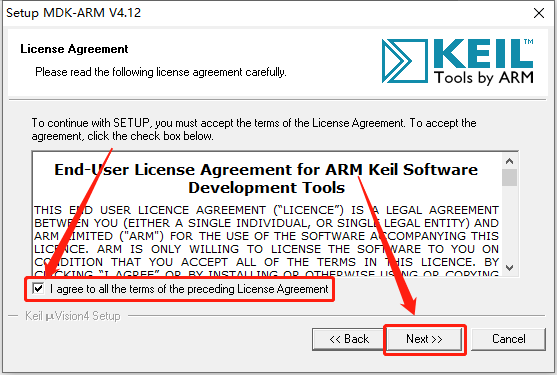 Keil uVision 4.22a MDK版下载安装教程-5