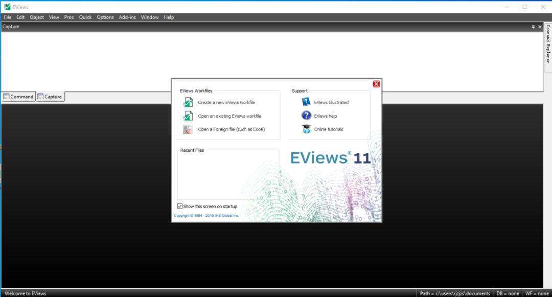 EViews 11.0 破解版下载安装教程-25