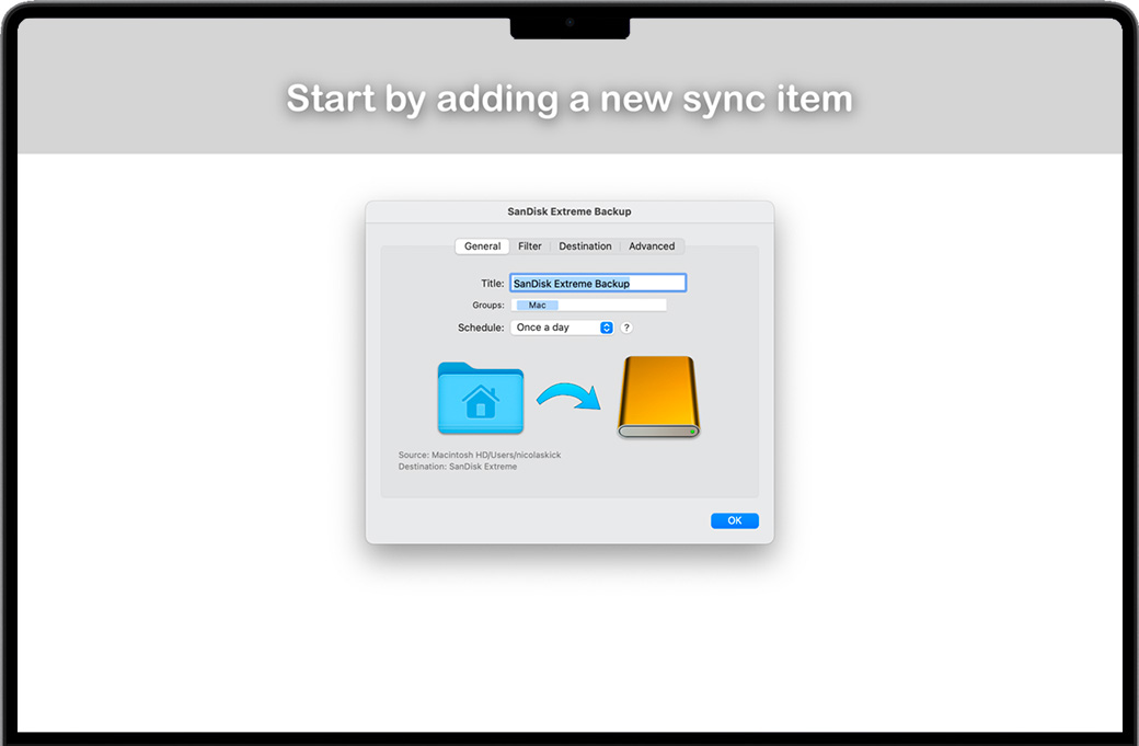 SyncTime for Mac v4.2.4 苹果电脑文件同步软件 完整版免费下载