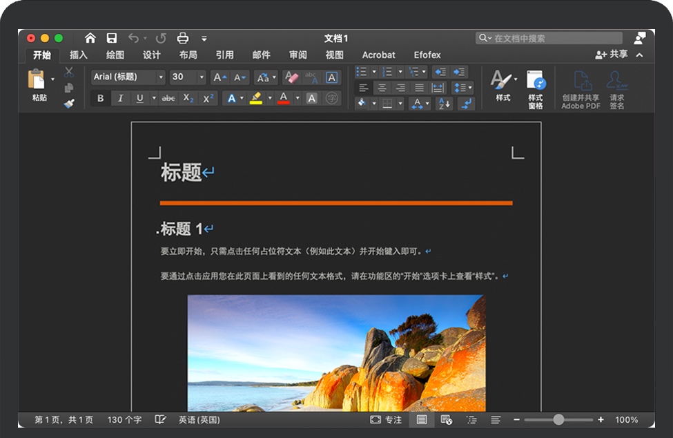 Microsoft Word 2021 for Mac v16.66 苹果文档编辑软件 中文完整版下载