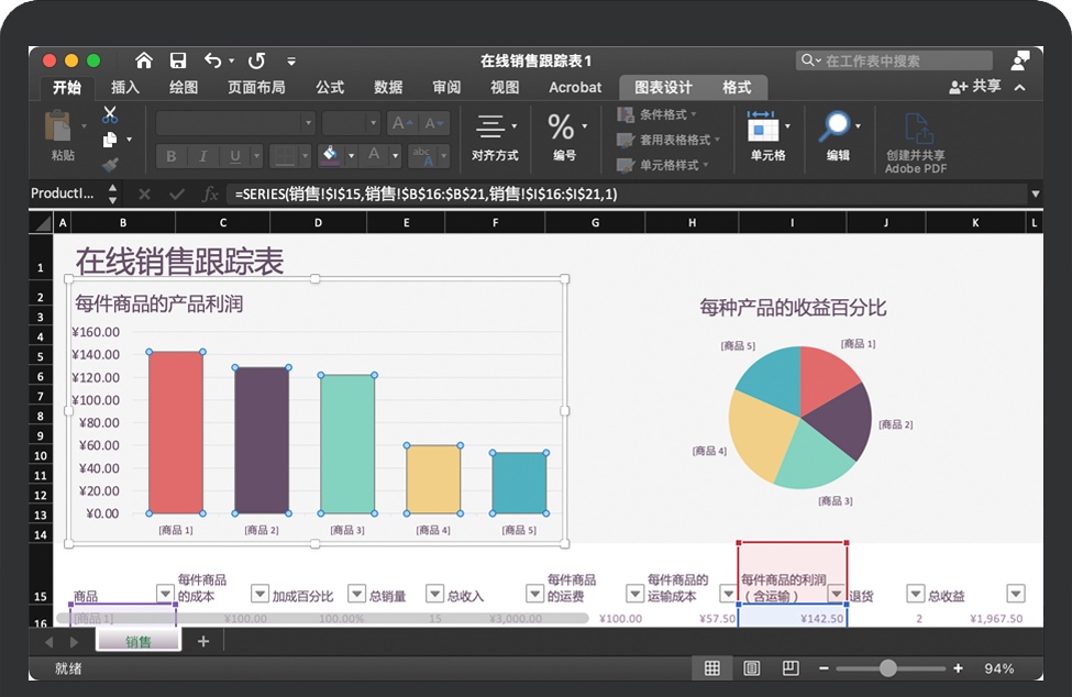 Microsoft Excel 2021 for Mac v16.66 电子表格软件 中文完整版急速下载