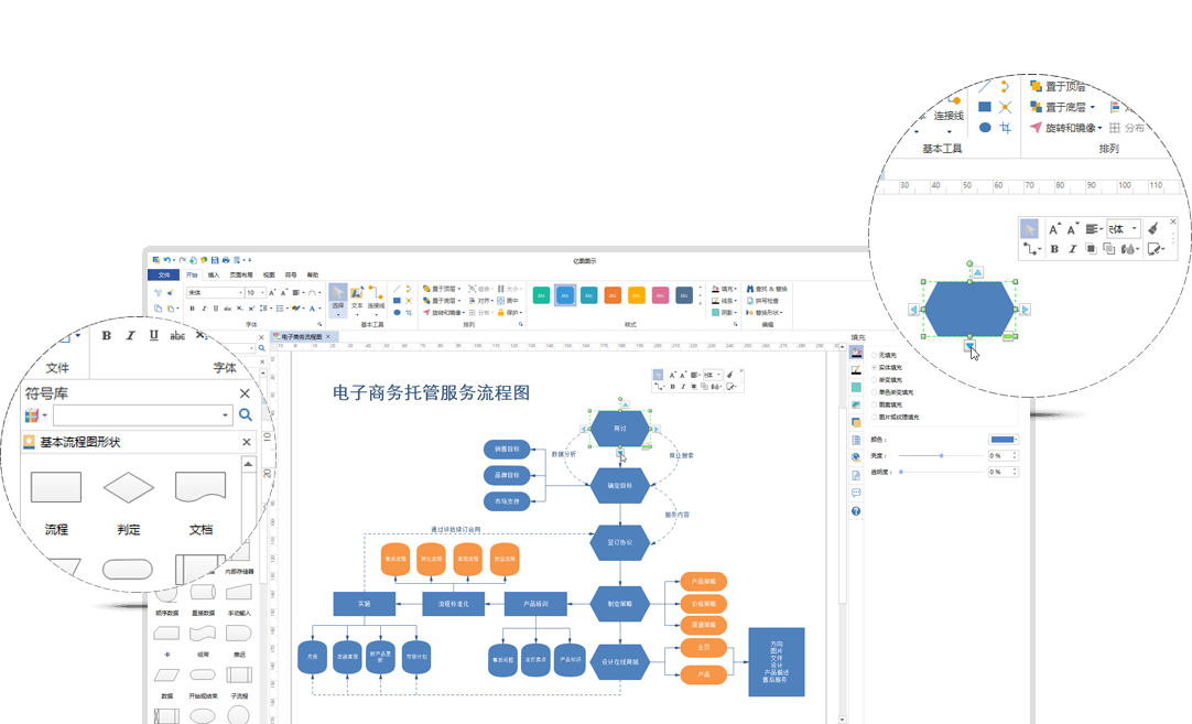 亿图图示 Edraw Max for Mac 9.3 图形图表设计软件 中文破解版