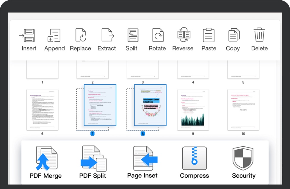 PDF Professional Suite for Mac v2.0.1 PDF文档编辑器 破解版下载