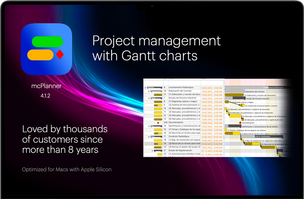 EasyGantt for Mac v4.2 苹果甘特图项目管理软件 完整版极速下载
