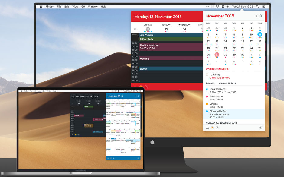 Calendar 366 II for Mac v2.6.6 菜单栏日历软件 中文破解版下载