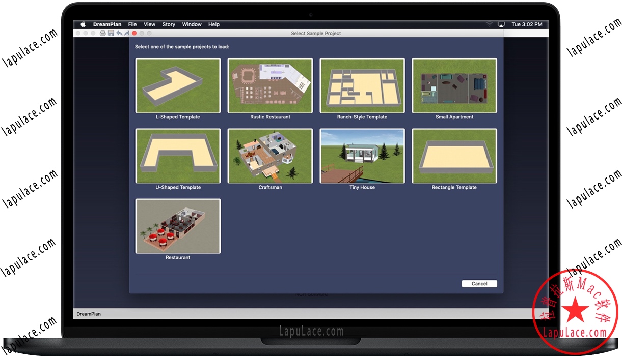 DreamPlan Plus for Mac v5.30 房屋设计3D建模软件 破解版下载