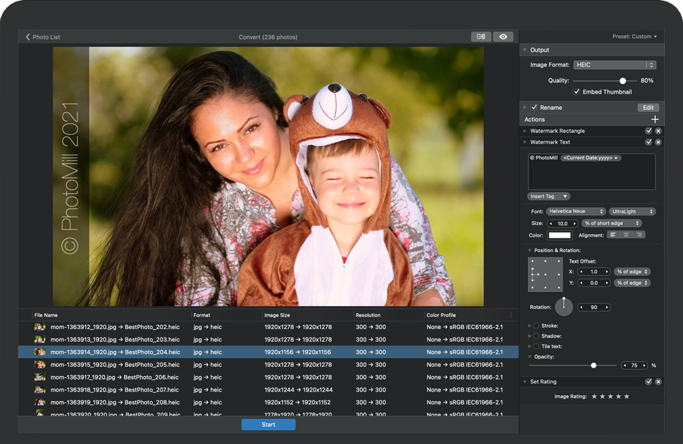 PhotoMill X for Mac v2.2.0 苹果图像转换器 完整版免费下载