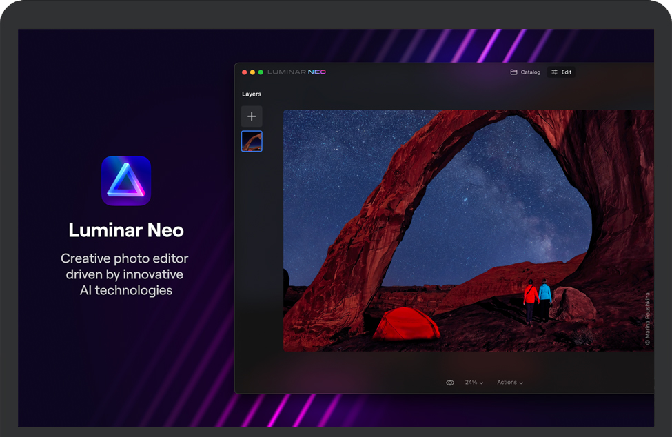 Luminar Neo for Mac v1.2.0 苹果创意图像智能编辑器 中文完整版下载