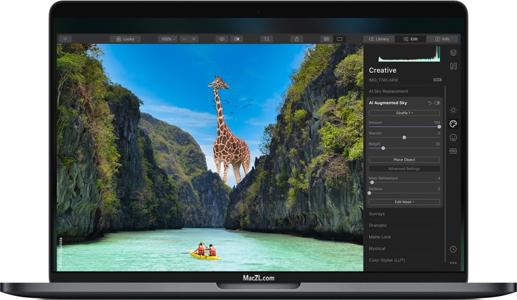 Luminar 4 for Mac v4.3.4 苹果图像后期处理软件 中文破解版不限速下载